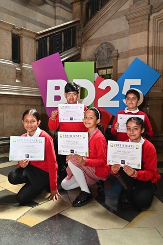 IQRA Primary Academy winners of competition to reduce air pollution.