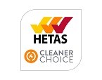 HETAS Cleaner Choice Mark.
