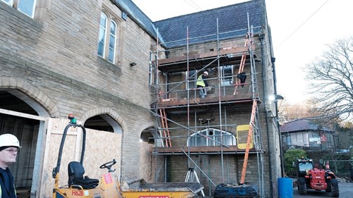 Works now well underway at the Kirkgate building.